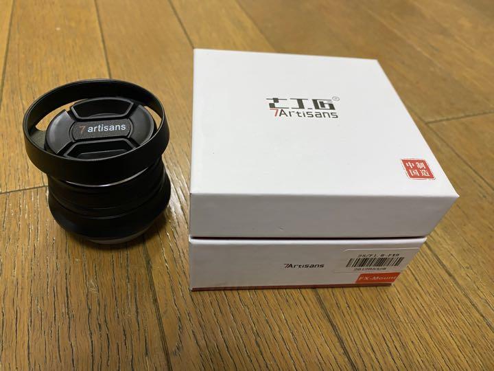 プレゼント 7アルチザンXマウント25mm f1.8