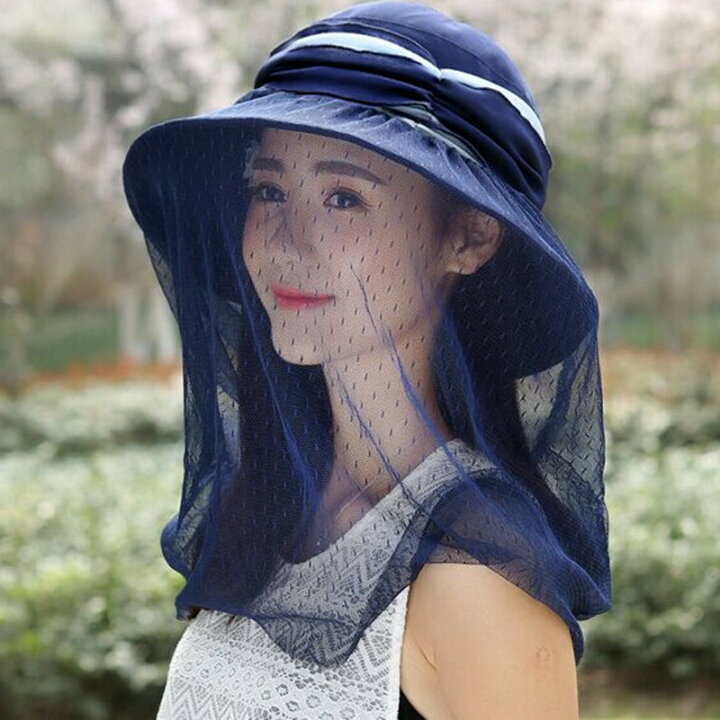 ネット 虫除け 蚊よけ帽子 【 虫よけ 日よけ ガーデニングハット 】虫除けネット付き紫外線対策 防虫 帽子/園芸 農作業 アウトドア  防虫ネット メッシュ カバー 携帯 頭部 蚊帳 紫外線対策 農作業 釣り ハイキング アウトドア SHOP NOIR